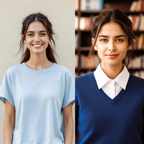 Corporate headshot example